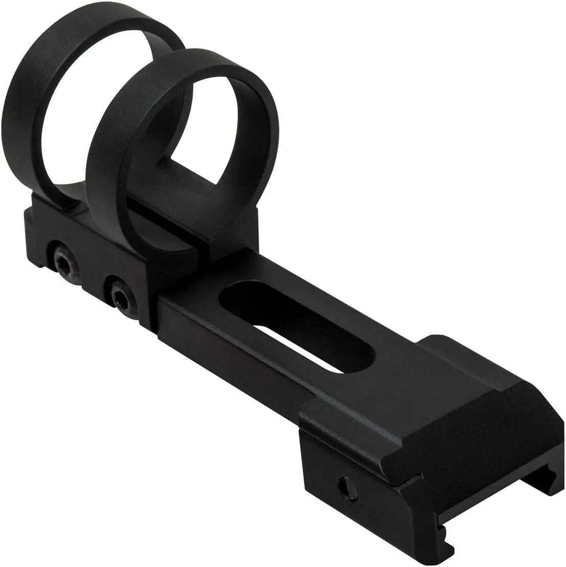 NC Star VMFLPR Ncstar, Picatinny 1" Extended Flashlight Mount, Standard, Black