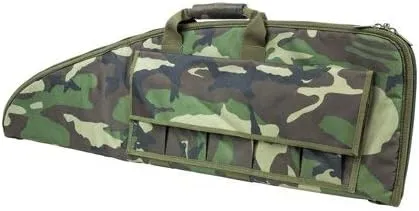 NCSTAR VISM Deluxe Padded Rifle Case with External Magazine Pockets