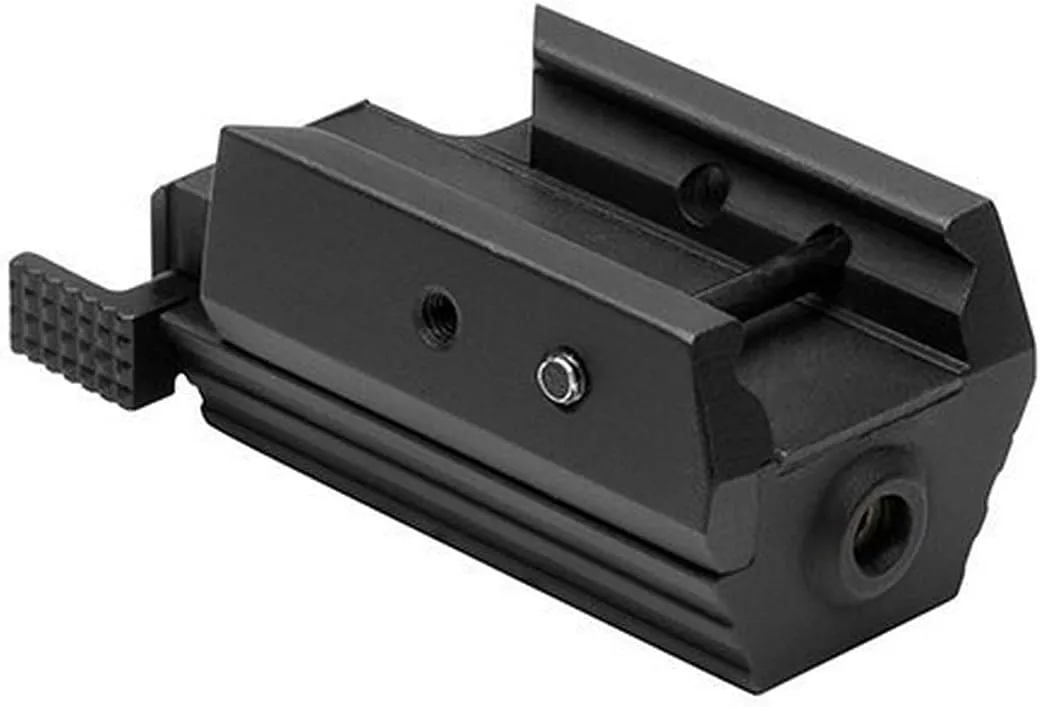 NC Star AAPRLS NcStar, Red Laser Sight, Tactical Pistol with Accessory Rail
