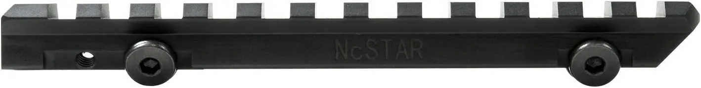 NcSTAR Ruger Mini 14 Picatinny Rail Mount-Black-GEN 2, Model:MRUBV2, 1.63"D x 0.84"W x 2.03"H