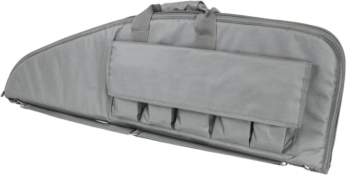 NCSTAR VISM Deluxe Padded Rifle Case with External Magazine Pockets