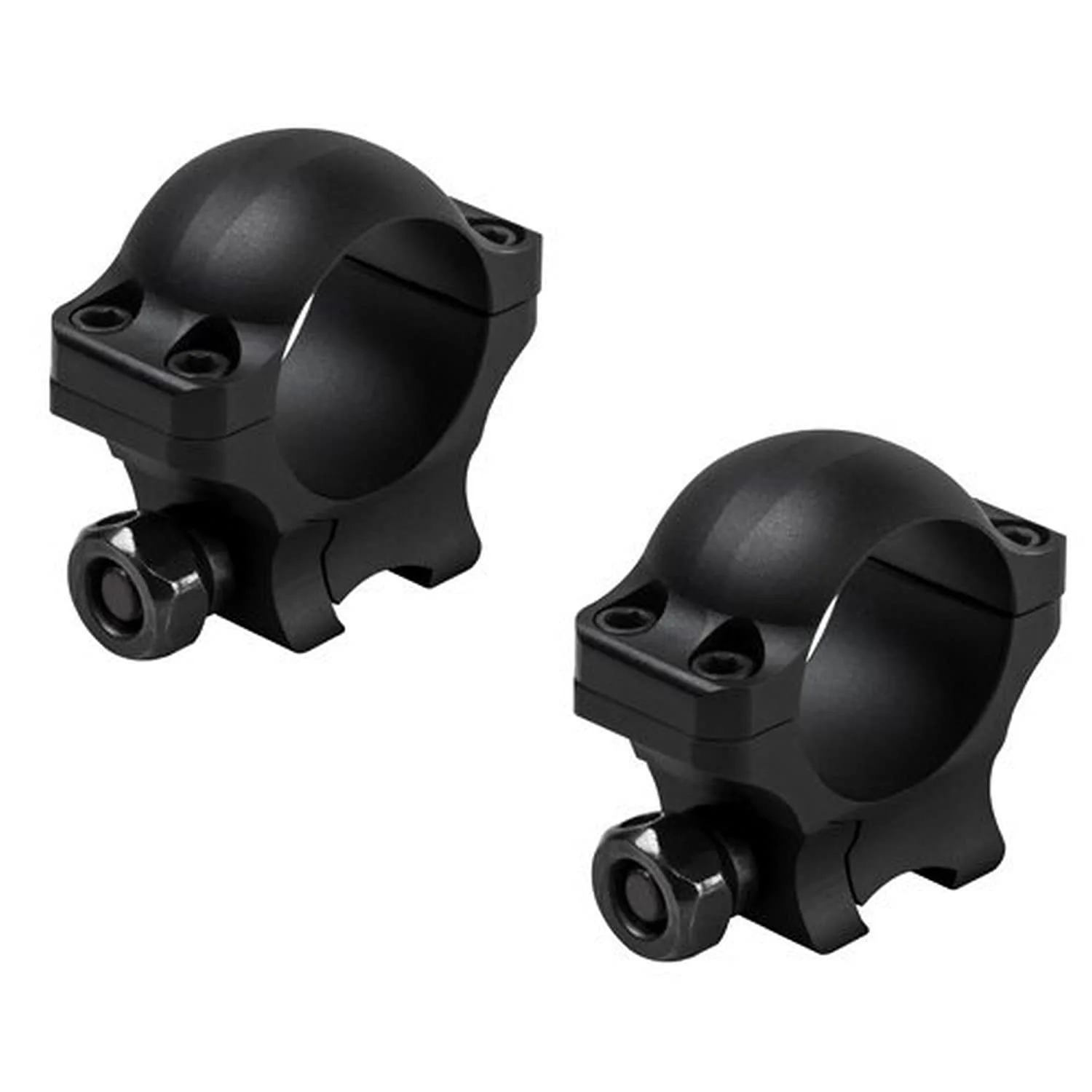 NC Star VR38D09 NcStar, 1" Hunter Rings, 3/8 Dovetail, 0.9" Height, Matte black