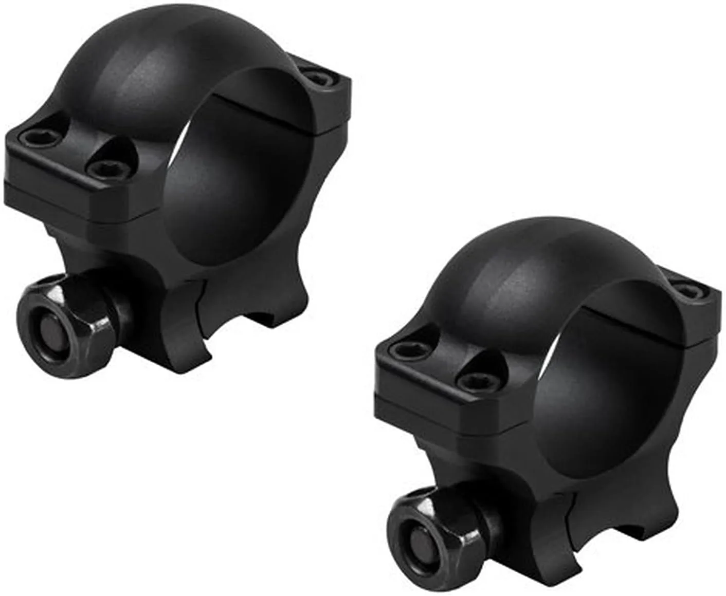 NC Star VR38D09 NcStar, 1" Hunter Rings, 3/8 Dovetail, 0.9" Height, Matte black