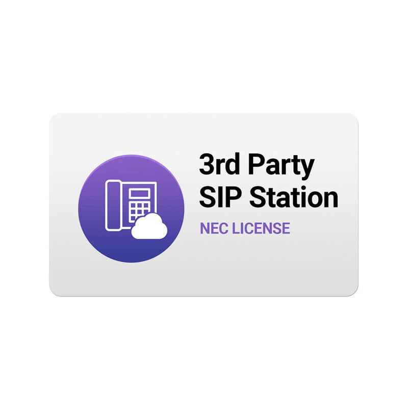 SIP 3rd Party 1-Port Station License