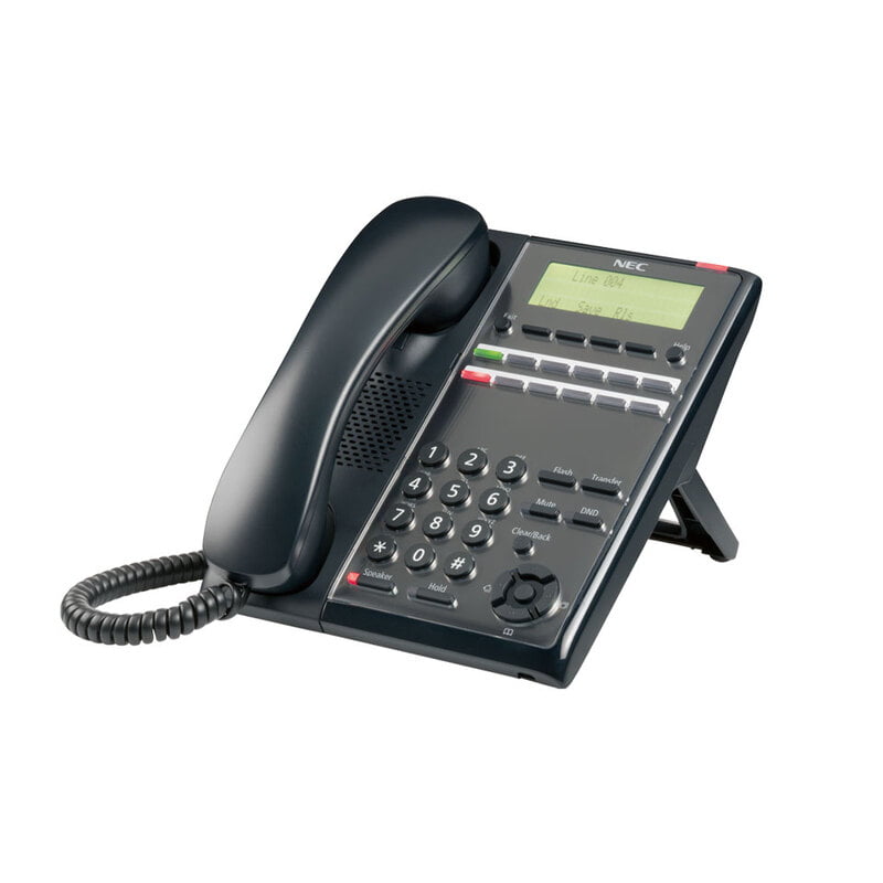 Digital 12-Button Telephone (Black)