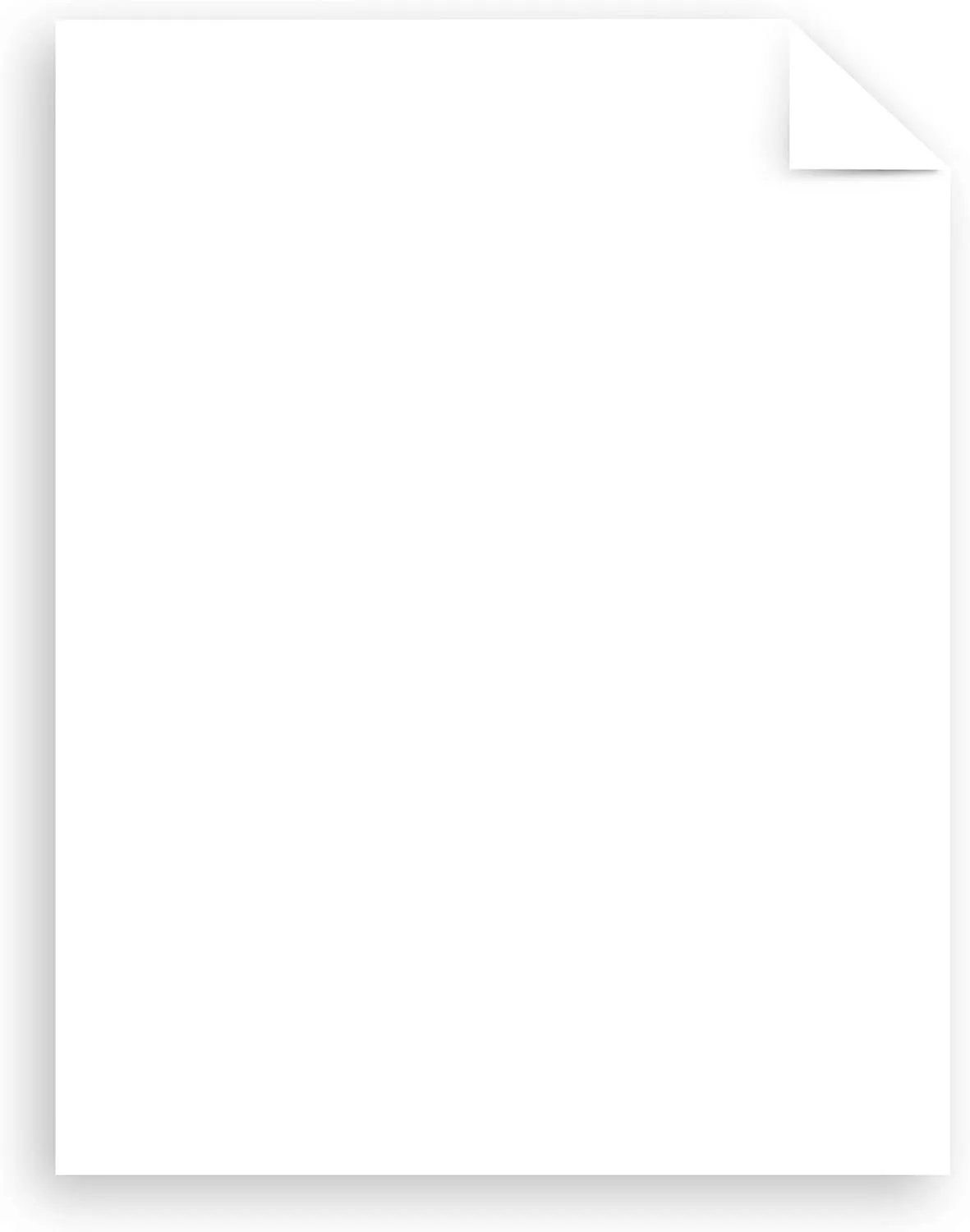 Neenah Printable Multi-Purpose Card Stock, Bright White, Letter 8.5 x 11, 65 lb, 100 Sheets