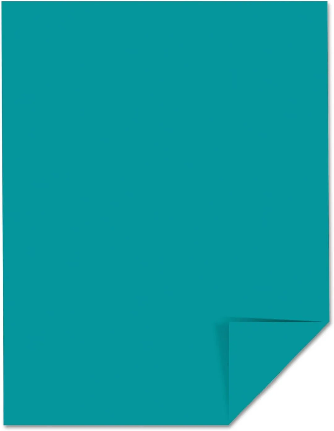Neenah Astrobrights Color Paper, 8.5” x 11”, 24 lb/89 gsm, Terrestrial Teal, 500 Sheets (21849)