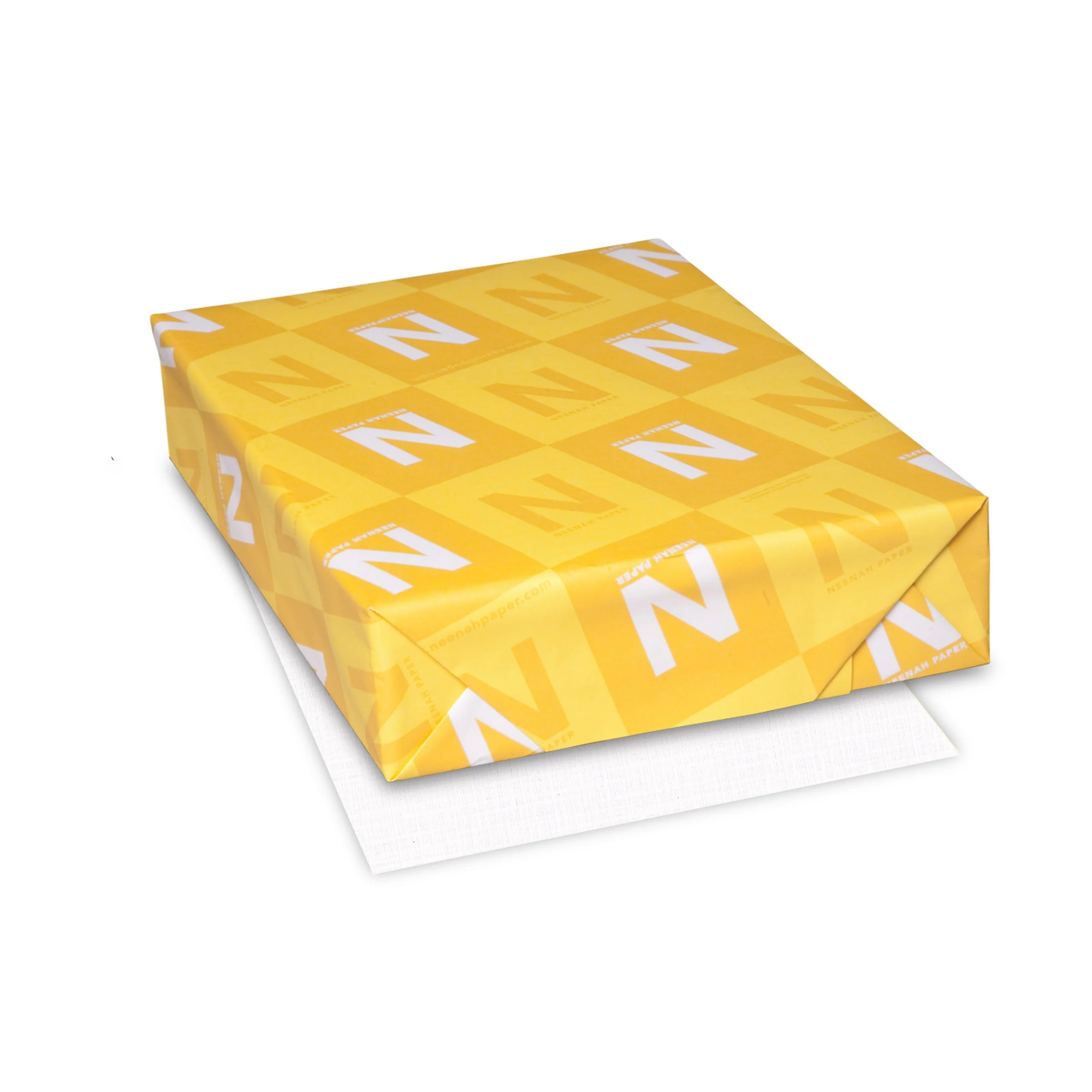 Neenah Classic Crest Linen Copy & Multipurpose Paper, 8.5 x 11, 24 lb, Solar White, 500 Sheets