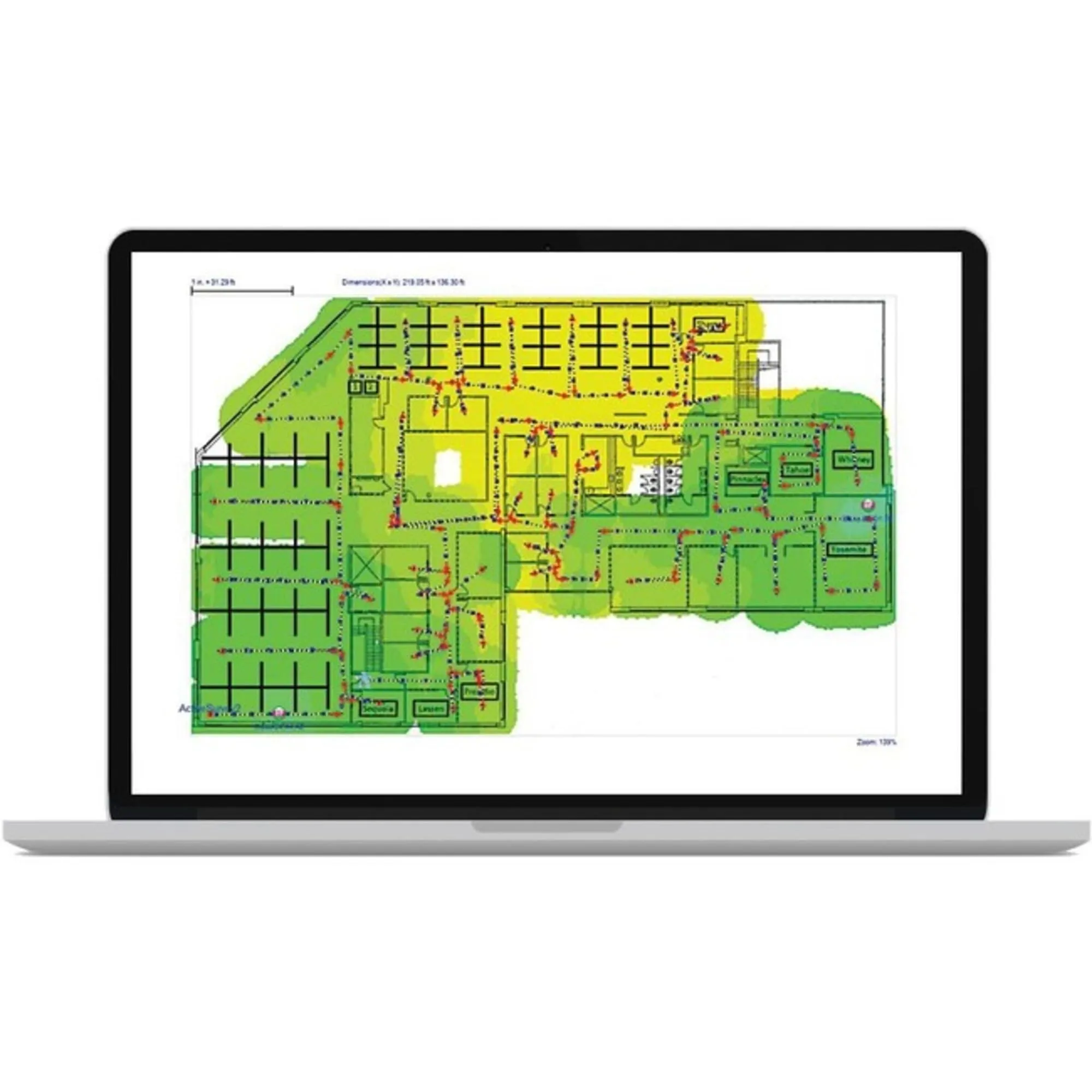 NetAlly AirMagnet Survey PRO with AirMagnet Planner - License - 1 User - Wireless Site Survey Software for Mac & PC