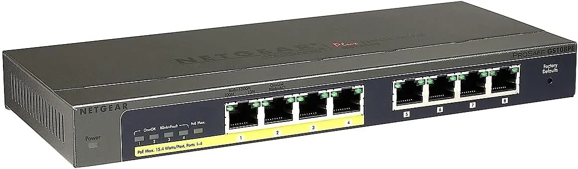 NETGEAR Gigabit PoE Ethernet Switches