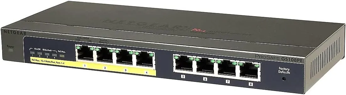 NETGEAR Gigabit PoE Ethernet Switches