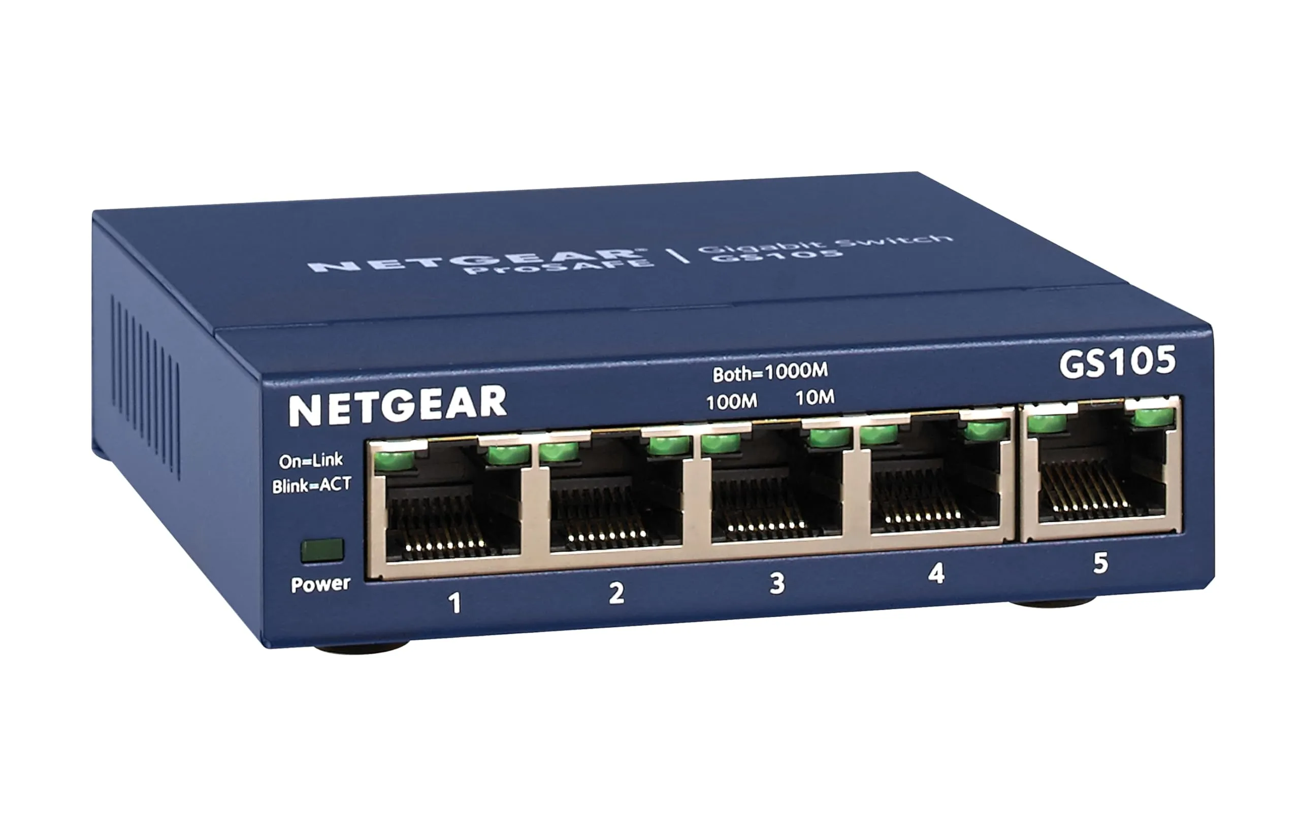 NETGEAR Gigabit Desktop/Wall-Mount Ethernet Switches
