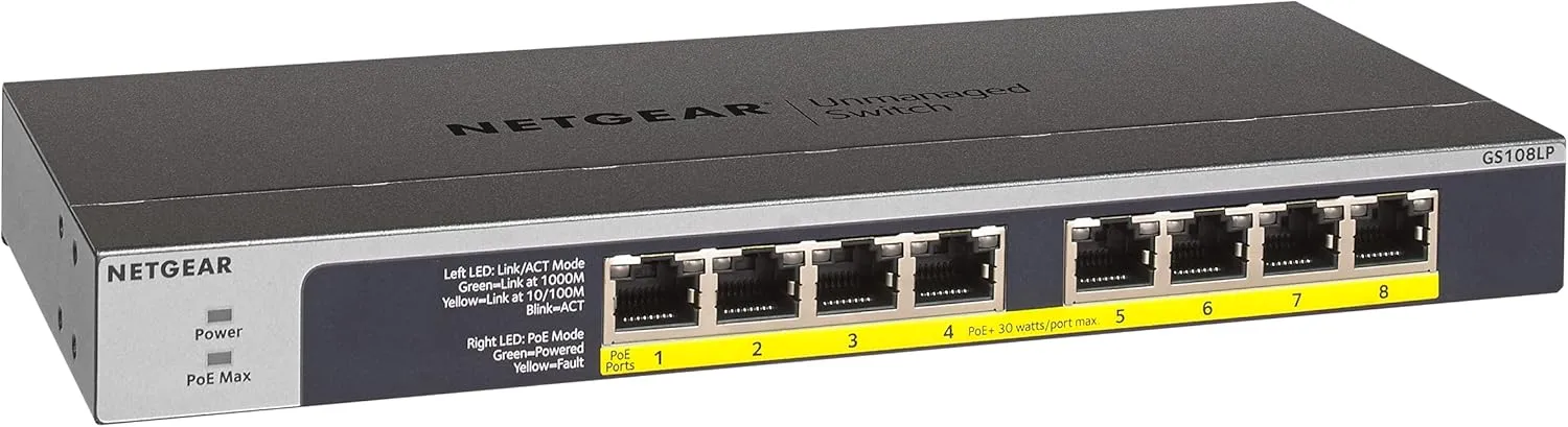 NETGEAR Gigabit PoE Ethernet Switches