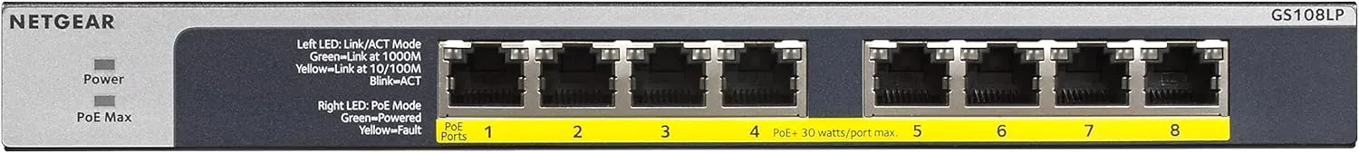 NETGEAR Gigabit PoE Ethernet Switches