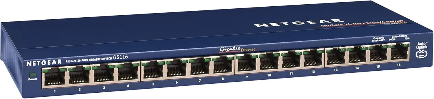 NETGEAR Gigabit Ethernet Unmanaged Switch
