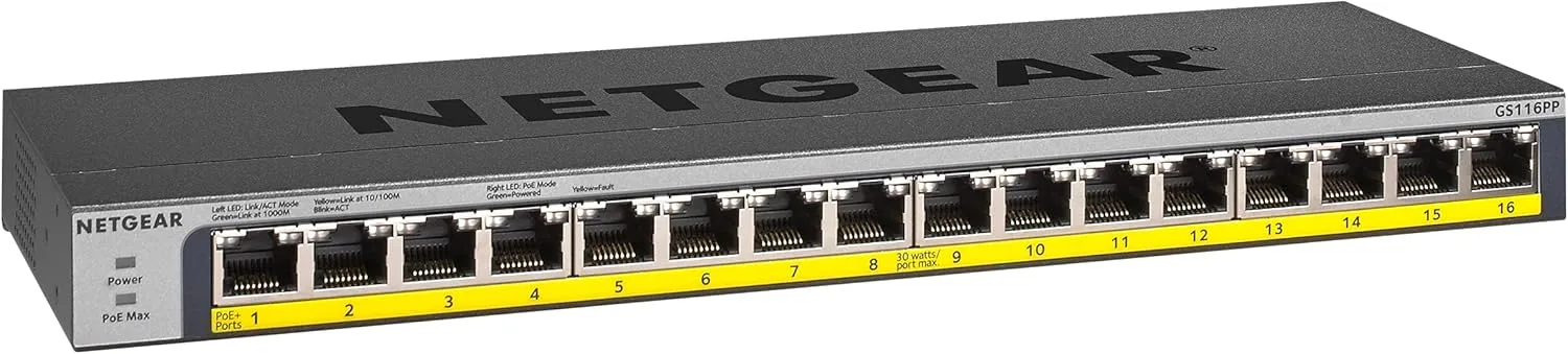 NETGEAR Gigabit PoE Ethernet Switches