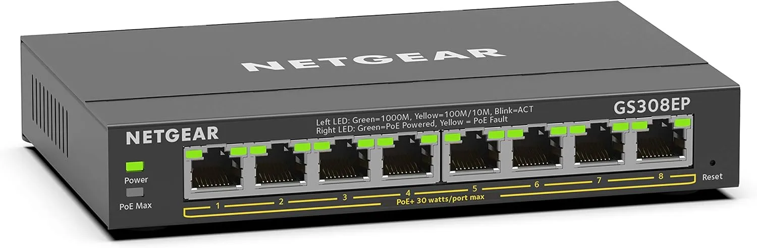 NETGEAR PoE+/PoE++ Gigabit Multi-Gigabit Easy Smart Managed Plus Switches