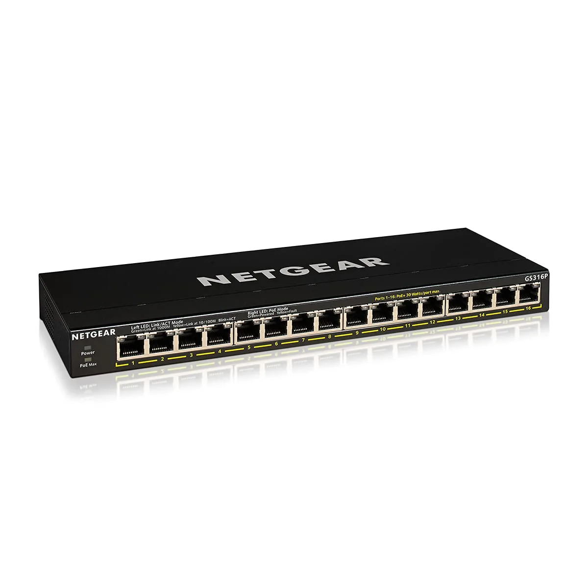 NETGEAR Gigabit Ethernet Unmanaged PoE+ Switches