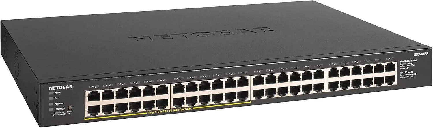 NETGEAR Gigabit Ethernet Unmanaged PoE+ Switches