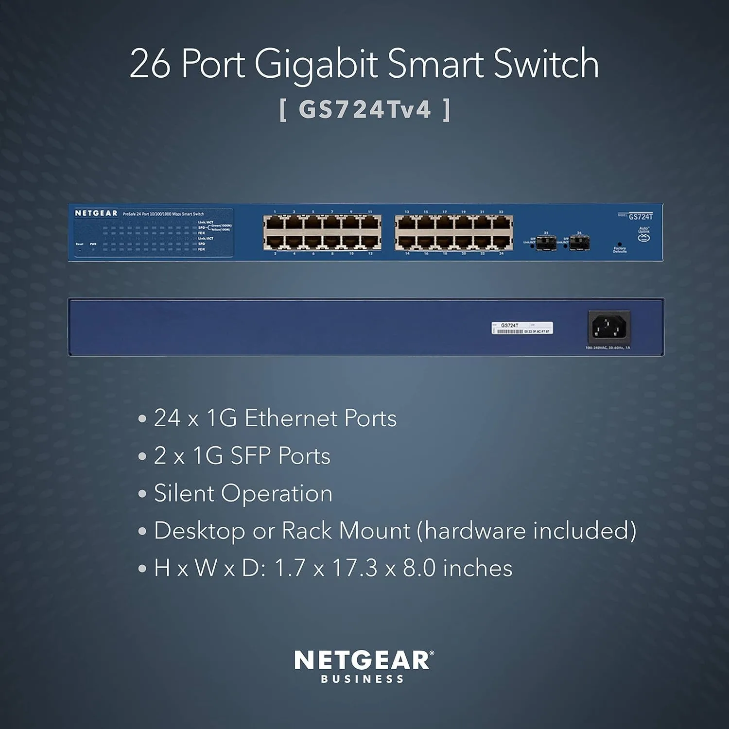 NETGEAR Gigabit Smart Managed Pro Switch
