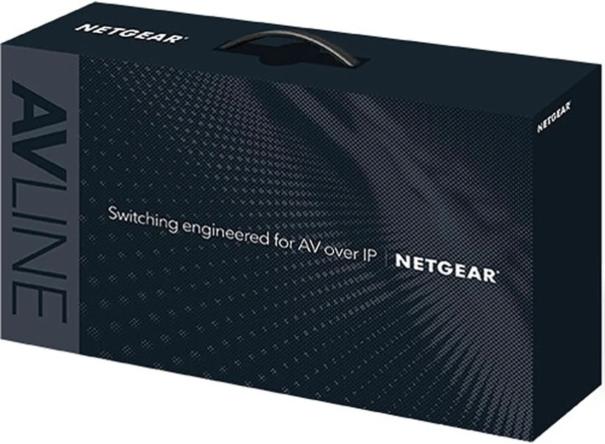 NETGEAR M4250-10G2XF-PoE++ 10-Port Managed AV Ethernet Switch