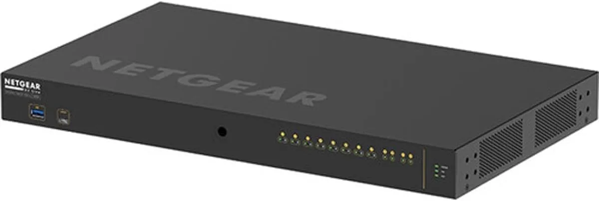 NETGEAR M4250-10G2XF-PoE++ 10-Port Managed AV Ethernet Switch