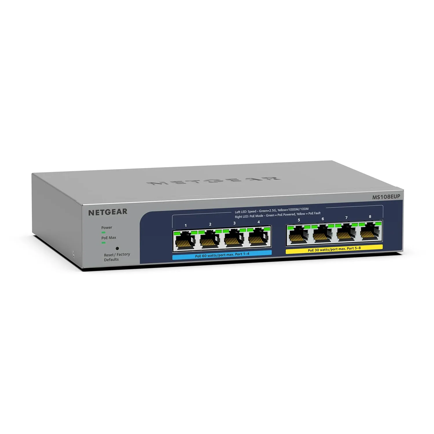 NETGEAR PoE+/PoE++ Gigabit Multi-Gigabit Easy Smart Managed Plus Switches