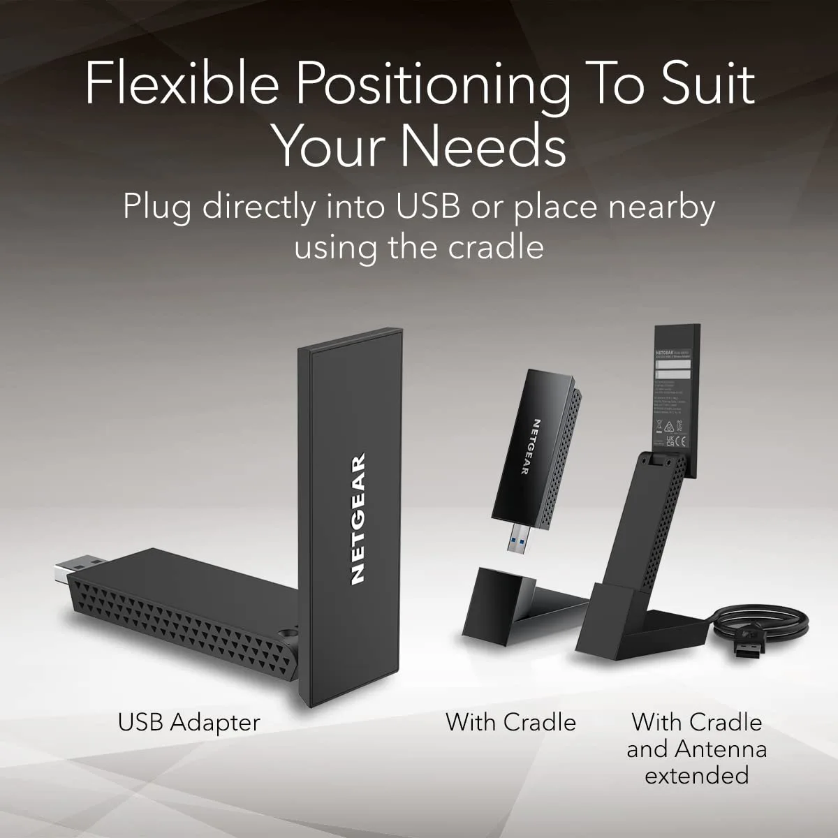 NETGEAR Nighthawk USB 3.0 Tri-Band WiFi Adapter
