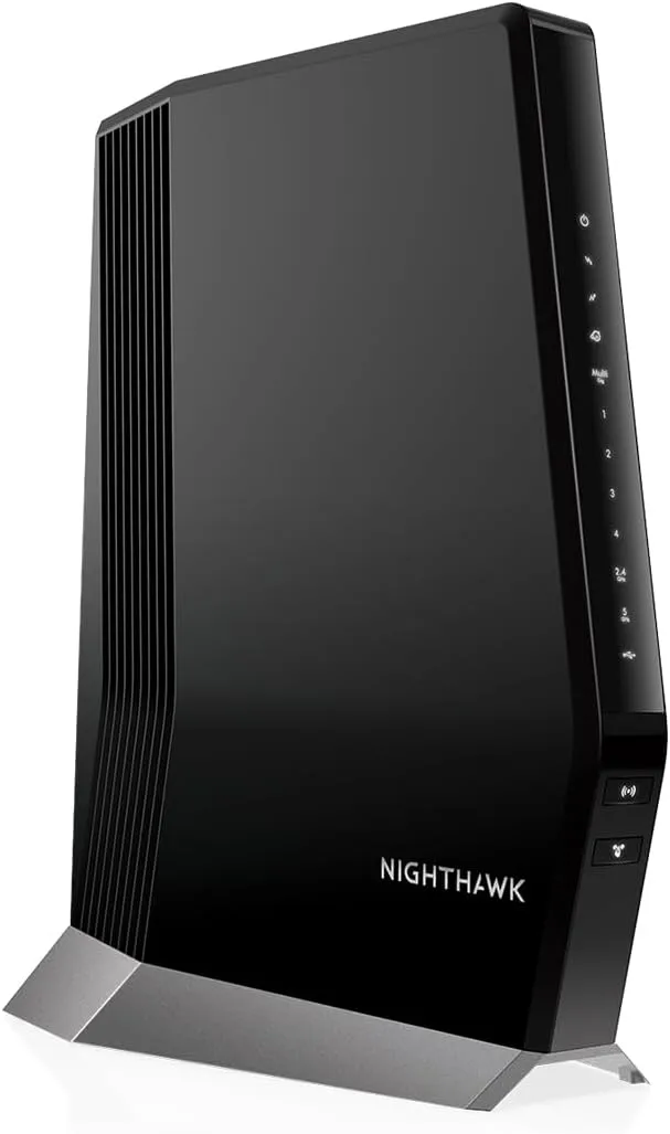 NETGEAR Nighthawk CAX80 Cable Modem & WiFi 6 Router (CAX80-100NAS)