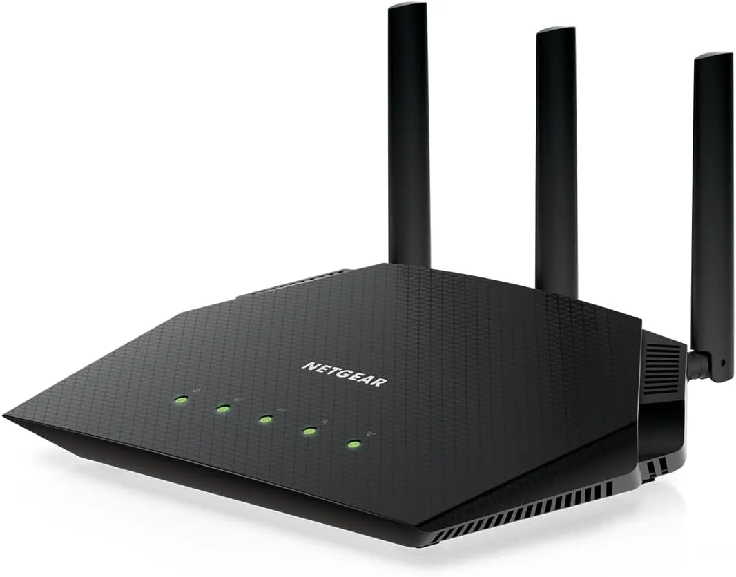 NETGEAR Nighthawk RAX36S WiFi 6 Router AX3000 Dual-Band (Up to 3Gbps)