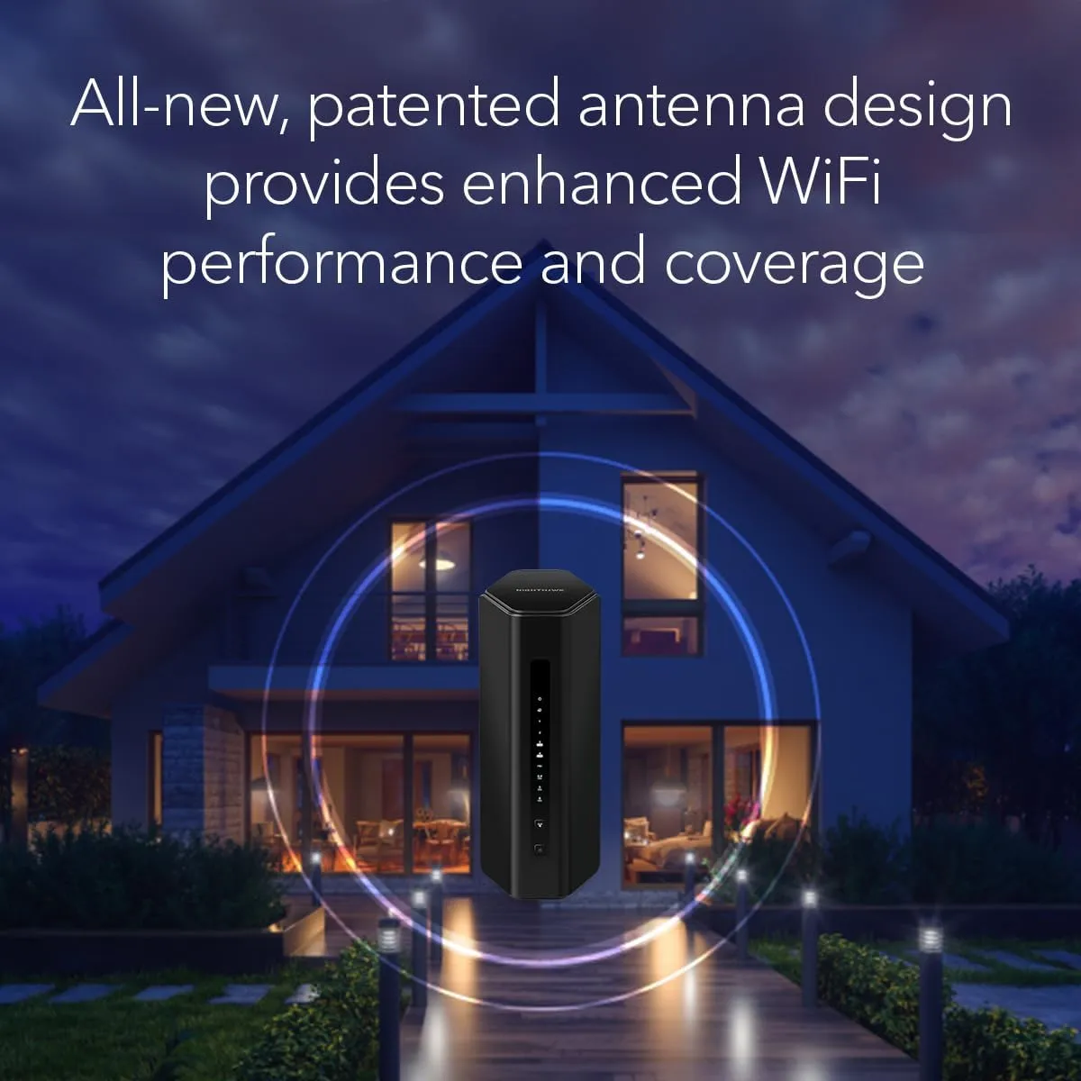 NETGEAR Nighthawk Dual-Band WiFi 7 Router (RS200) - BE6500 6.5Gbps