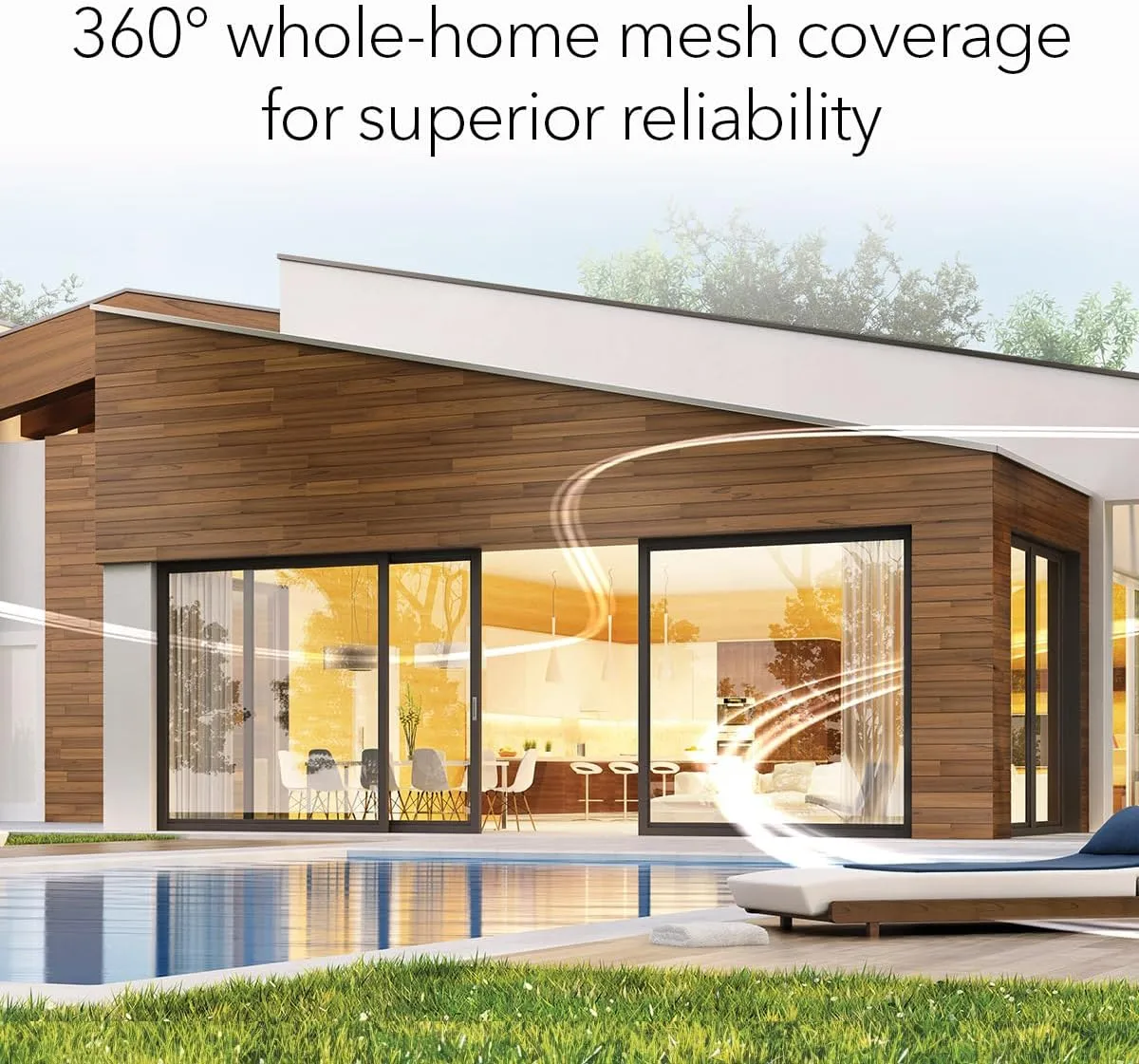 NETGEAR Orbi 770 Tri-Band WiFi 7 Mesh System (RBE773) – Router + 2 Satellites, Up to 11Gbps