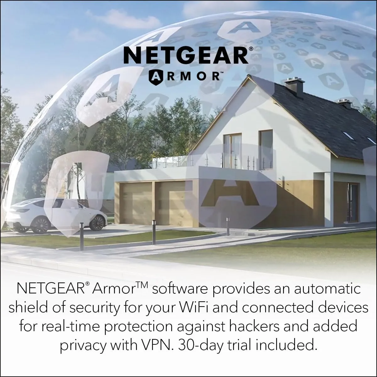 NETGEAR Orbi CBK752 DOCSIS 3.1 Modem Router Combo - WiFi 6 Mesh AX4200, 2-Pack