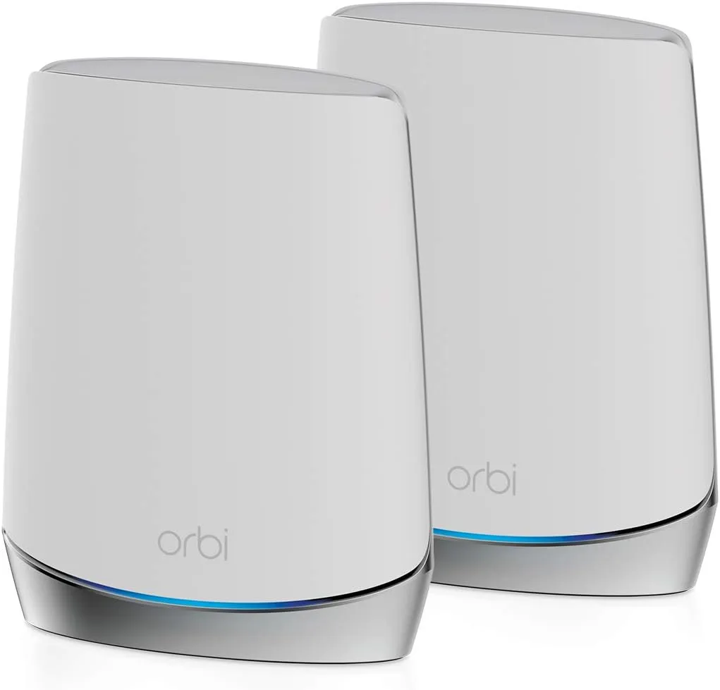 NETGEAR Orbi Mesh WiFi System (Router + Satellite) - 2-Pack