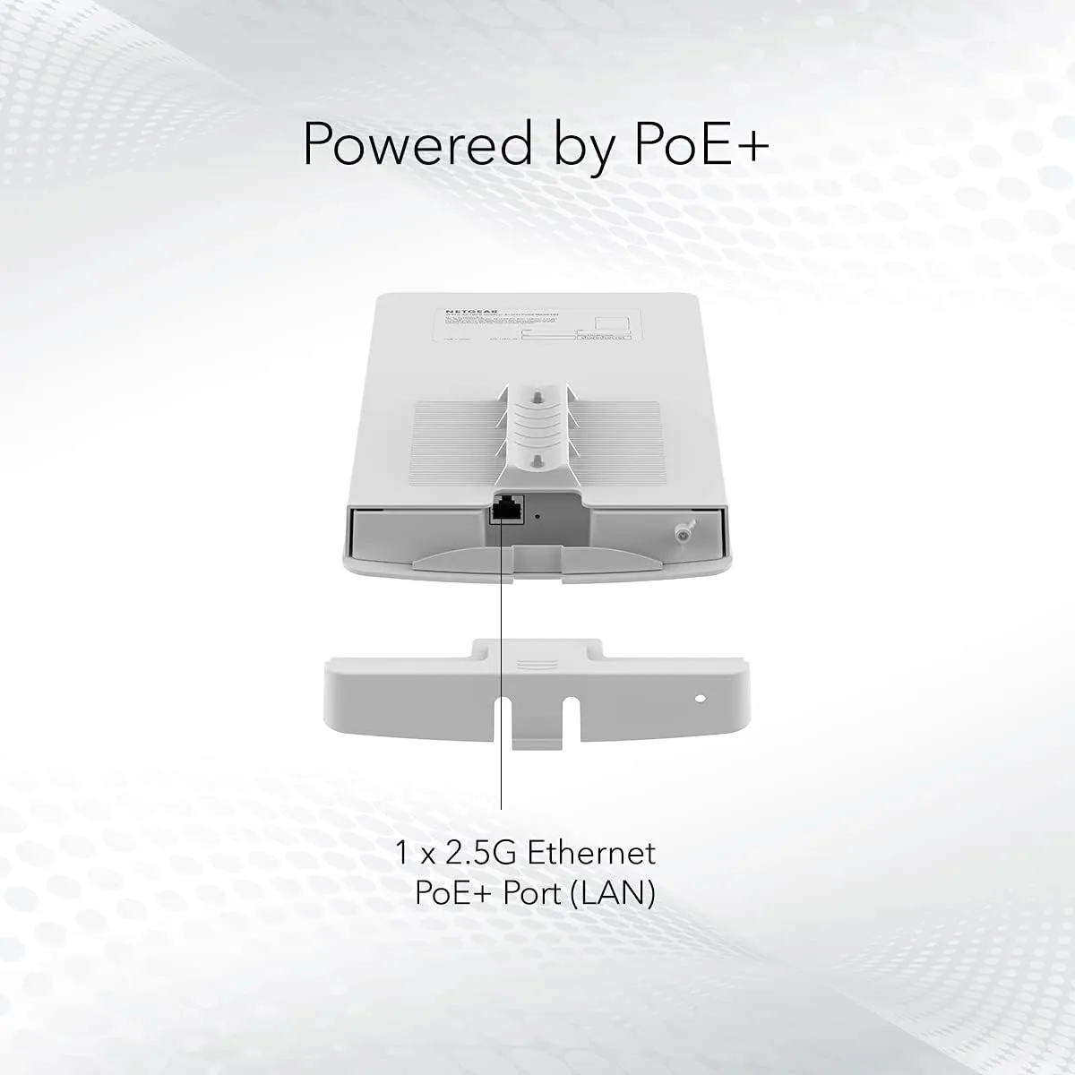 NETGEAR WAX610Y Wireless Outdoor Access Point - WiFi 6 AX1800, 2.5G Port, IP55, PoE+