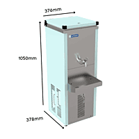 Dimension of Blue Star Storage Water Cooler SWC series-SWC1515PS Dimension of Blue Star Storage Water Cooler SWC series-SWC1515PS