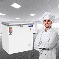 Blue Star CF4-180NEQW Deep Freezer with Storage Baskets