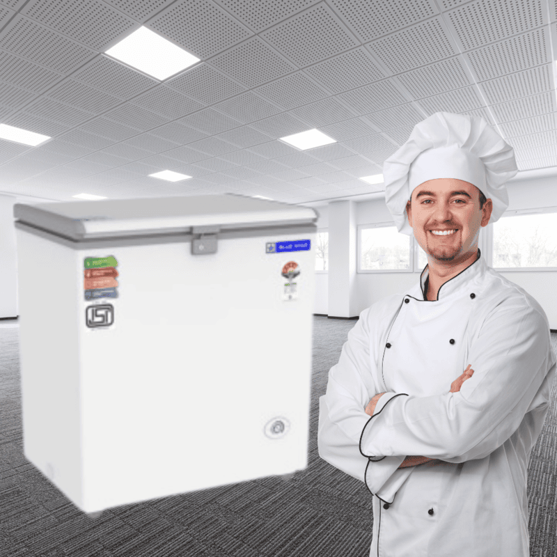 Blue Star CF4-180NEQW Deep Freezer with Storage Baskets