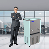 Large capacity Blue Star SWC60120PS water cooler, ideal for busy spaces. Large capacity Blue Star SWC60120PS water cooler, ideal for busy spaces.