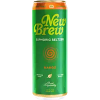 New Brew, Mango, 12 Pack