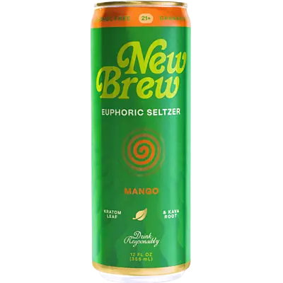 New Brew, Mango, 12 Pack