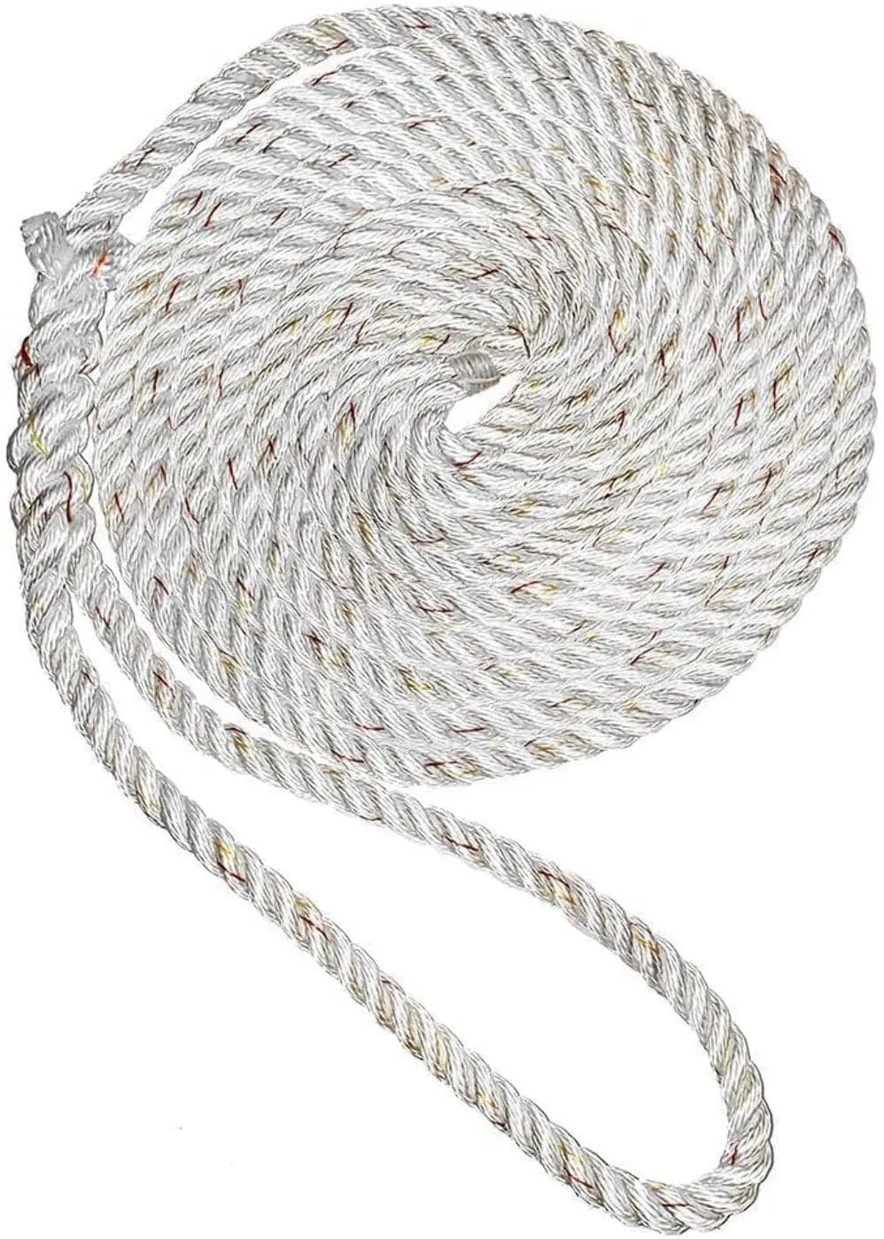 New England Ropes 3/8" Premium 3-Strand Dock Line - Navy Blue - 25'
