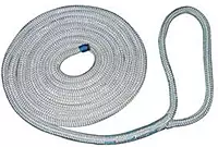 New England Ropes 1/2" Double Braid Dock Line - Blue w/Tracer - 25'