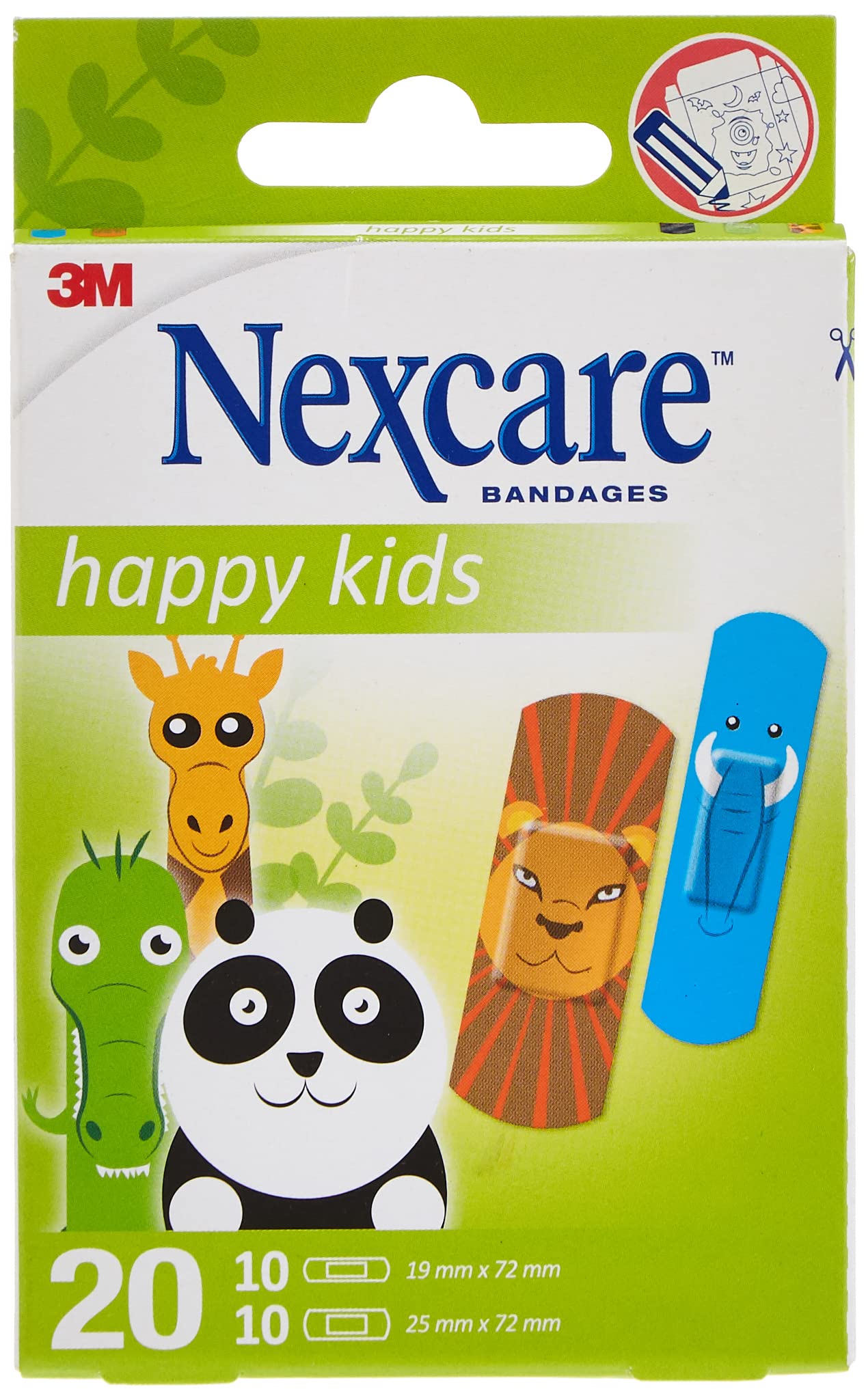 Nexcare Bandages Happy Kids