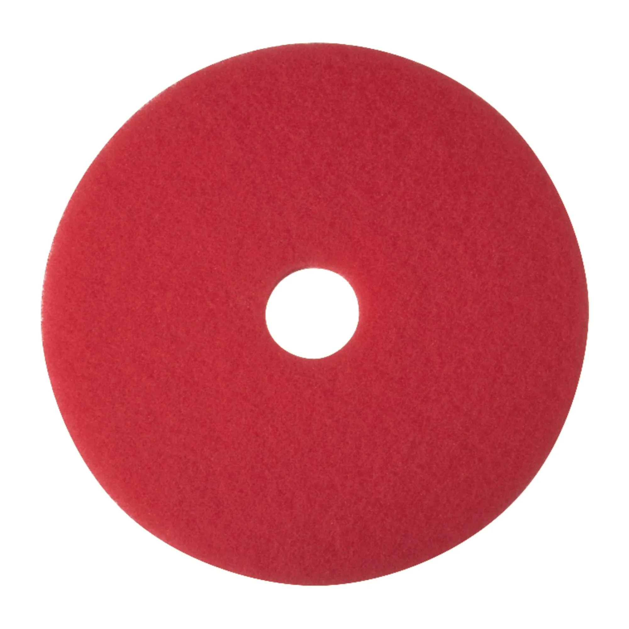 Niagara 5100N Buffing Floor Pads, 17 in Diameter, Red, Case of 5
