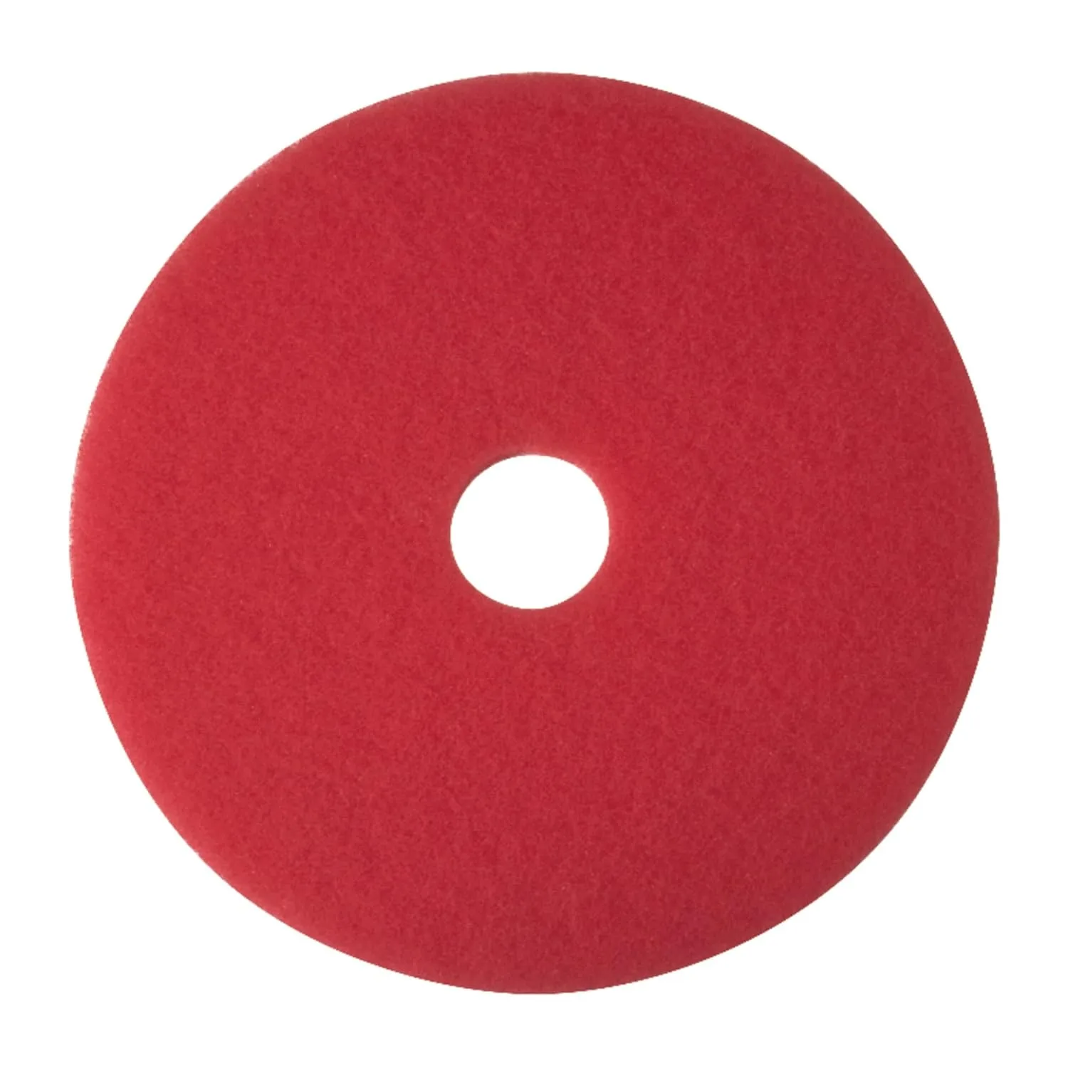 Niagara 5100N Buffing Floor Pads, 17 in Diameter, Red, Case of 5