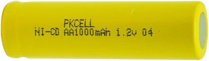 Flat Top AA Rechargeable Batteries NiCd Rechargeable Batteries