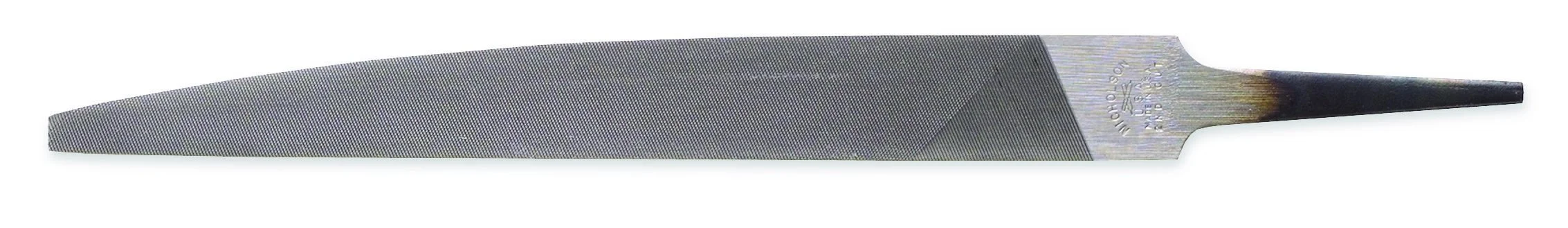 Crescent Nicholson 07054N 10" Knife Double/Single Cut Smooth File with Safe Back