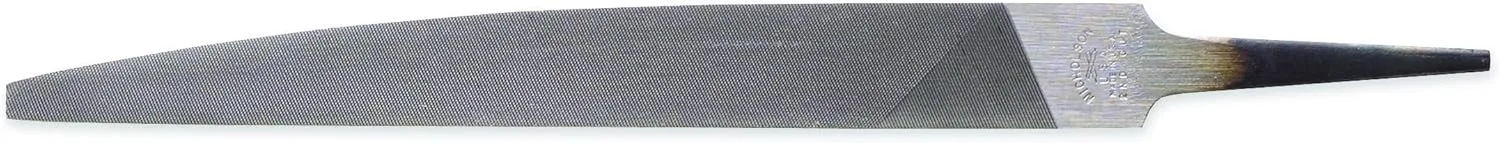 Crescent Nicholson 8" Knife Double/Single Cut Smooth File with Safe Back - 06961N