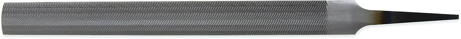 Nicholson - 05194N Hand File (Boxed), American Pattern, Double Cut, Half-Round, Coarse, 14" Length